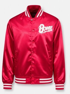 David Bowie - Red Satin Jacket - Small